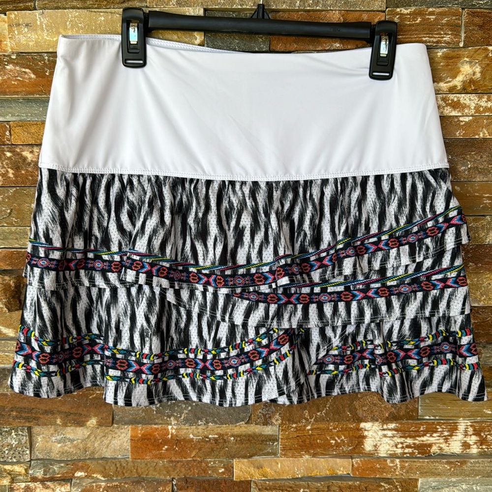 Lucky In Love Skirt Skort Tennis Golf Pickleball Size XL 16